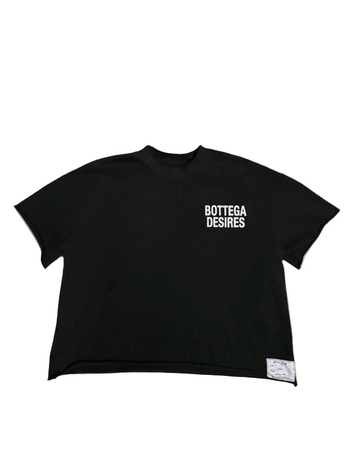 BOTTEGA DESIRES F*** EM TEE BLACK