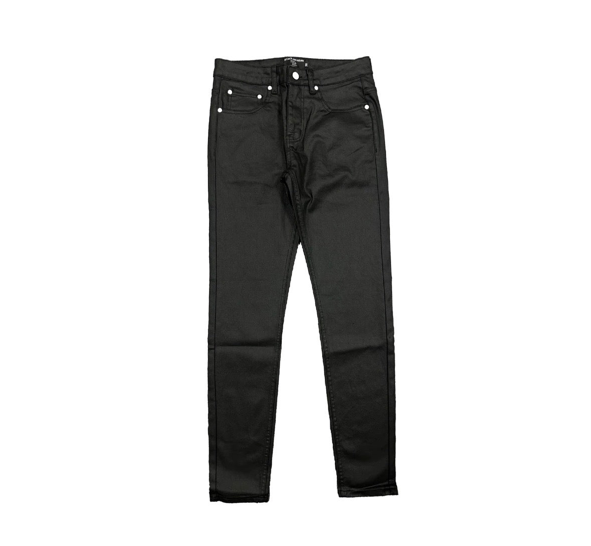 MIXED EMOTION BLACKOUT WAX DENIM