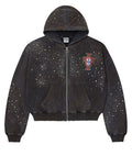 VALE FOREVER PLUTO CLUSTER BLACK ZIP UP