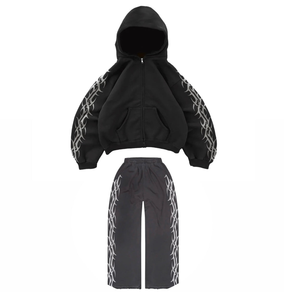 BRAVEST STUDIOS TRIBAL BLACK SWEATSUIT