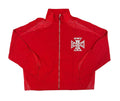 MIXED EMOTION RED NYLON JACKET