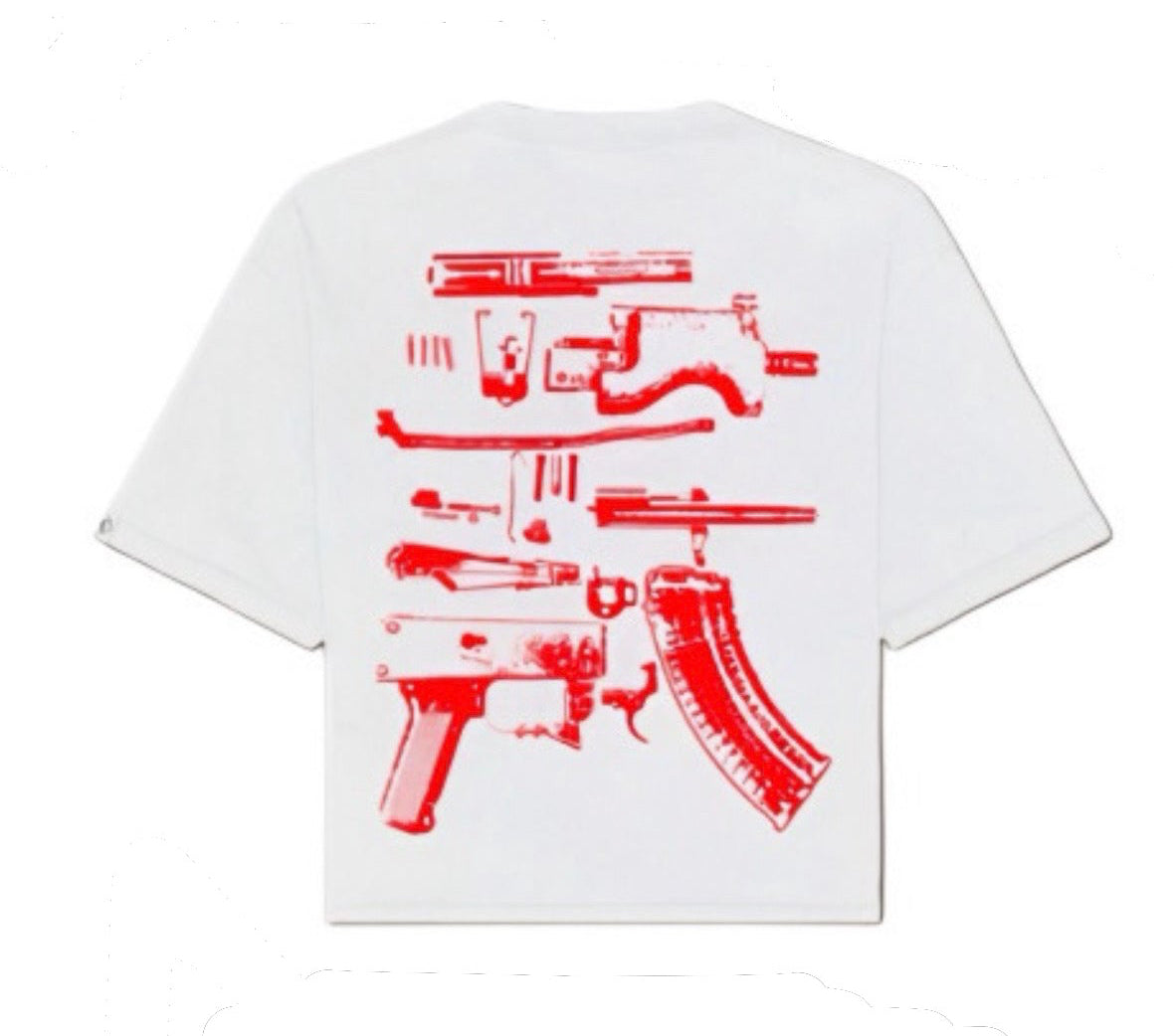 IN DRACO WE TRUST WHITE / RED TEE