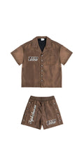 TRIPLE SEVEN NYLON BROWN SET