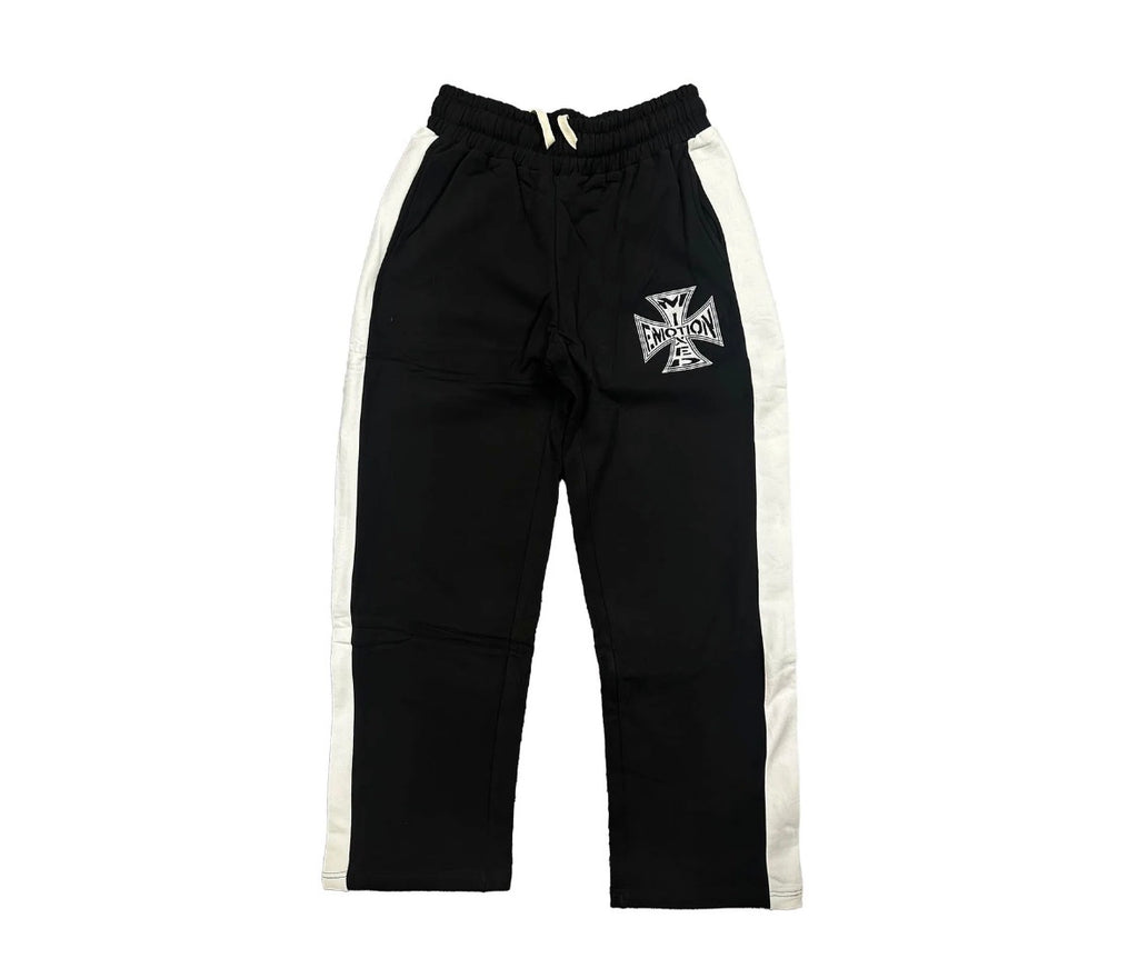 MIXED EMOTION BLACK QUARTER ZIP