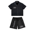 TRIPLE SEVEN NYLON BLACK SET