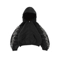 BRAVEST STUDIOS TRIBAL ZIP UP HOODIE BLACK