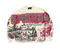 MIXED EMOTION CREAM ART CLUB LONG SLEEVE