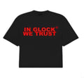 IN GLOCK WE TRUST BLACK / RED TEE
