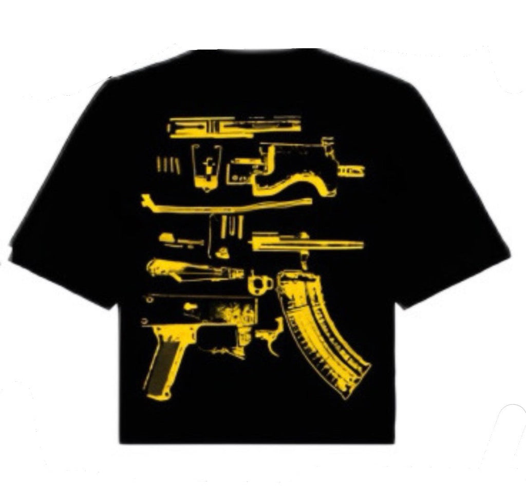 IN DRACO WE TRUST BLACK / YELLOW TEE