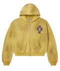 VALE FOREVER SUN CLUSTERED YELLOW ZIP UP