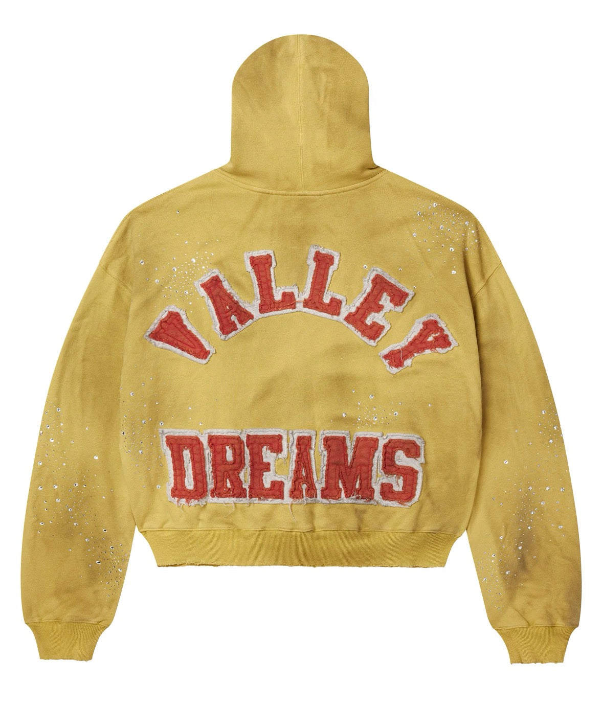 VALE FOREVER SUN CLUSTERED YELLOW ZIP UP
