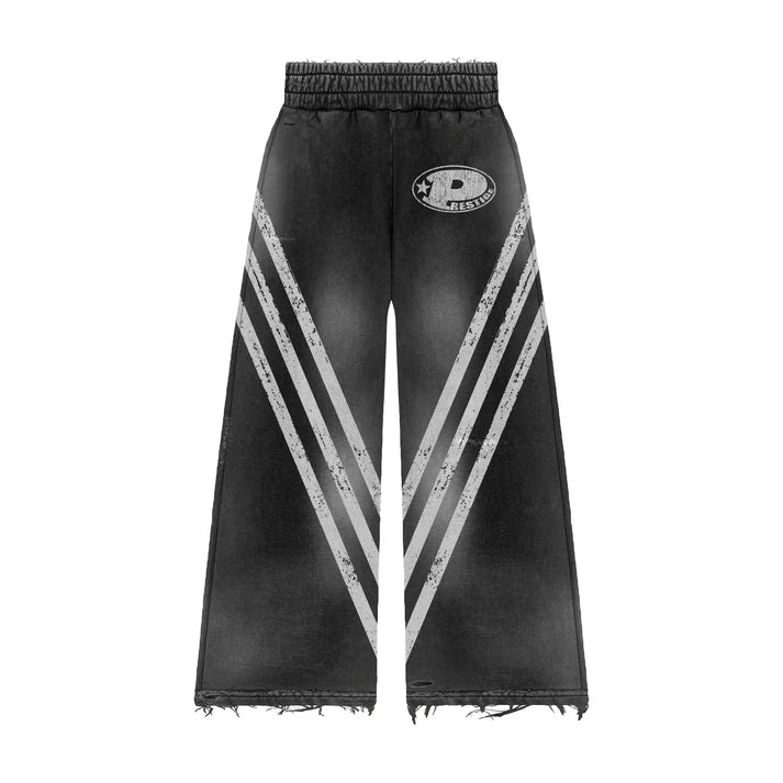 PRESTIGE "P LOGO" SWEATPANTS BLACK