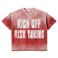 PRESTIGE RICH OFF RISK TAKING TEE RED
