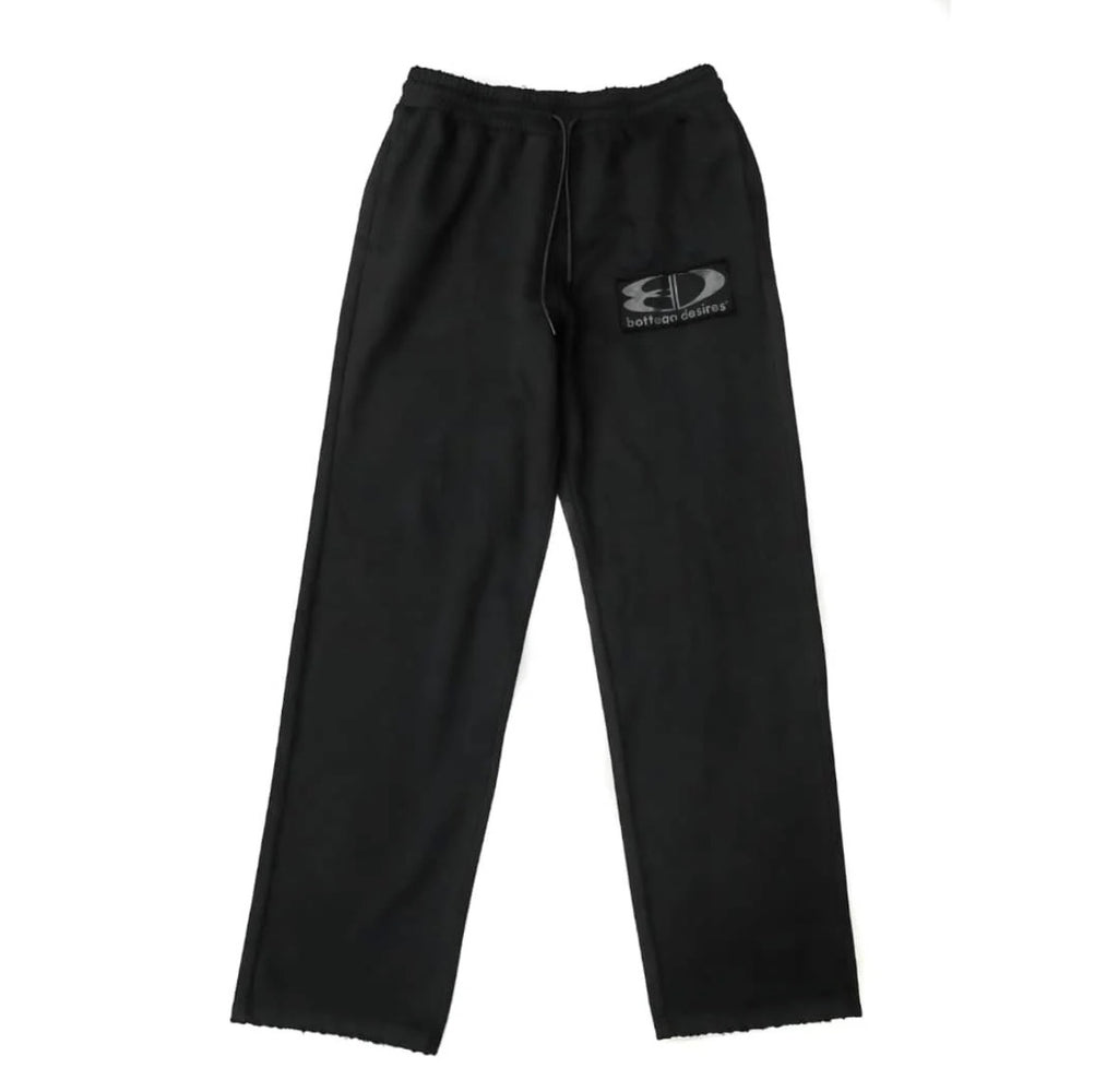 BOTTEGA DESIRES BLACK TECH SWEATPANTS