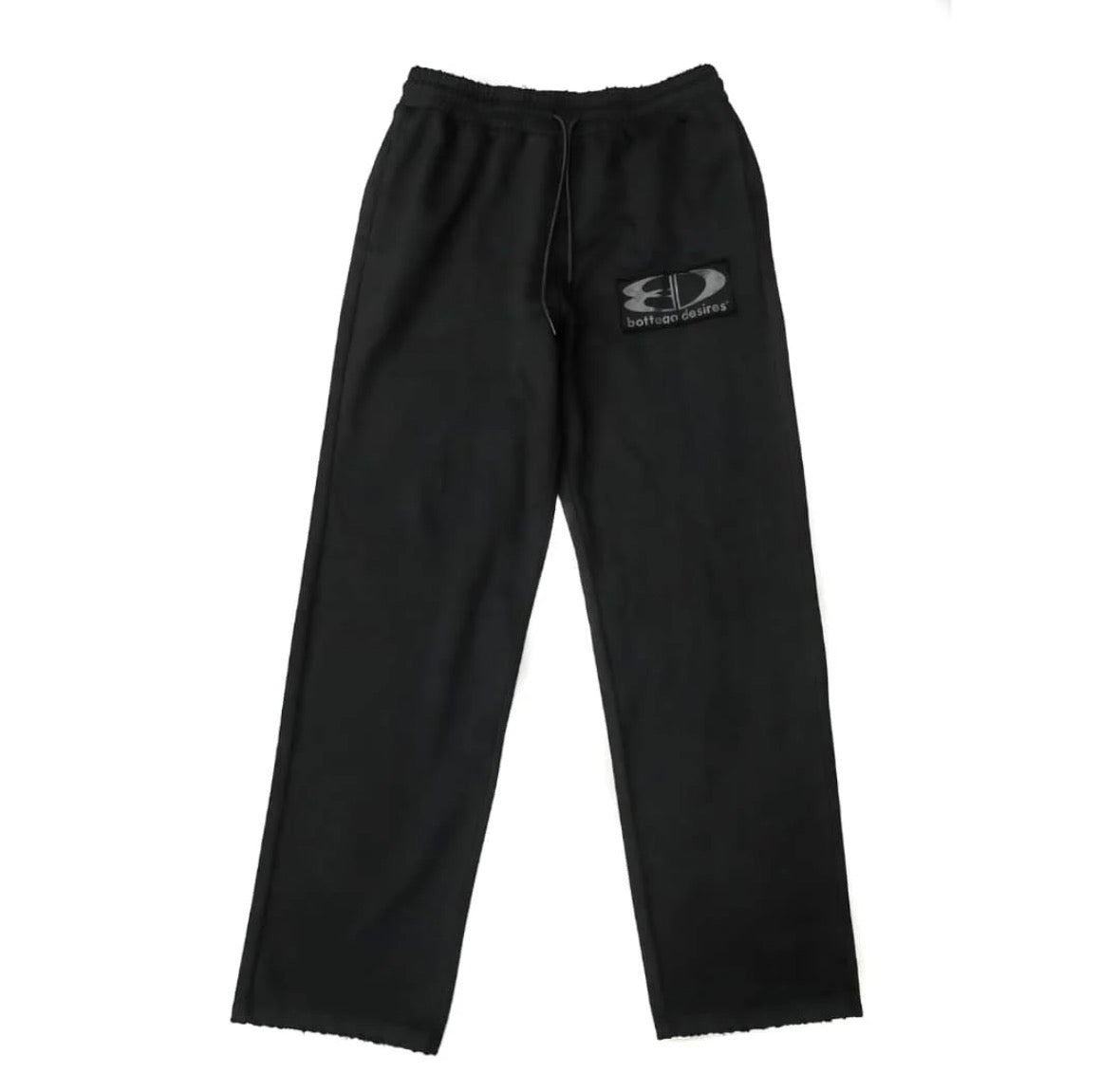BOTTEGA DESIRES BLACK TECH SWEATPANTS