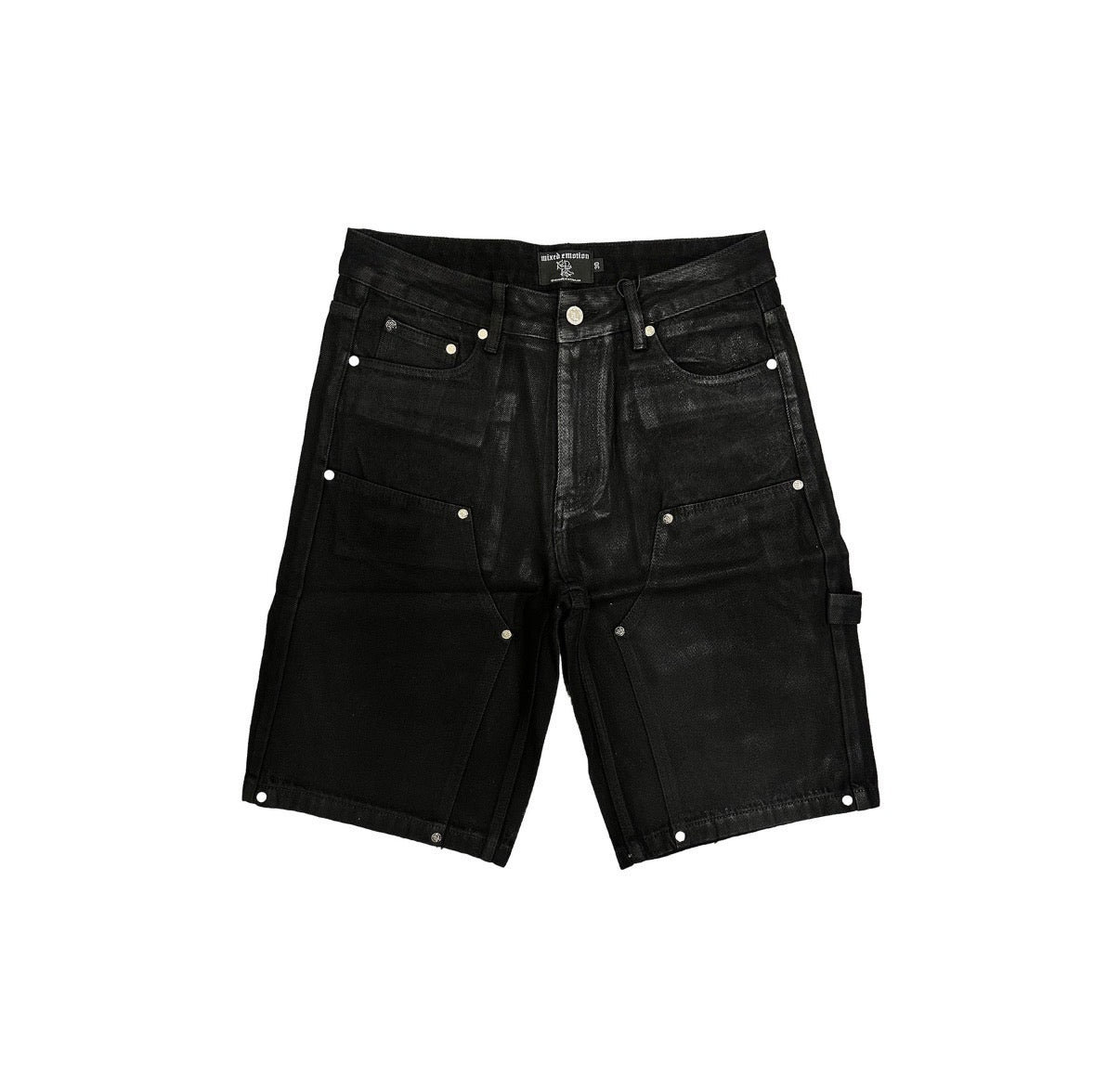 MIXED EMOTION WORKER WAX SHORTS