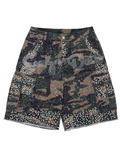 SAAVY DULTS CAMOU RHINESTONE JORTS