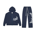 GODSPEED OG LOGO SWEATSUIT V2 NAVY/SILVER