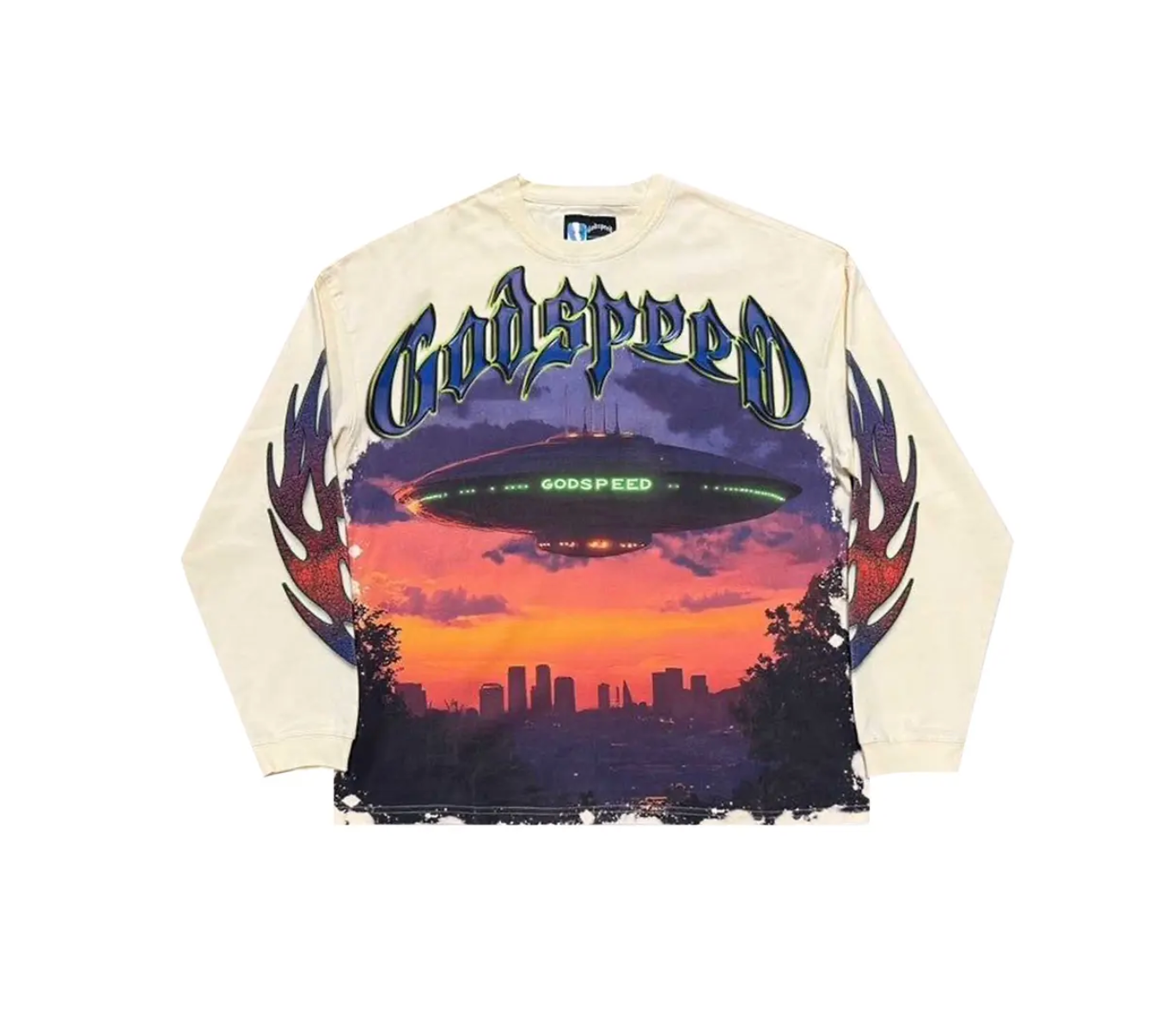 GODSPEED U.A.P L/S TEE BONE