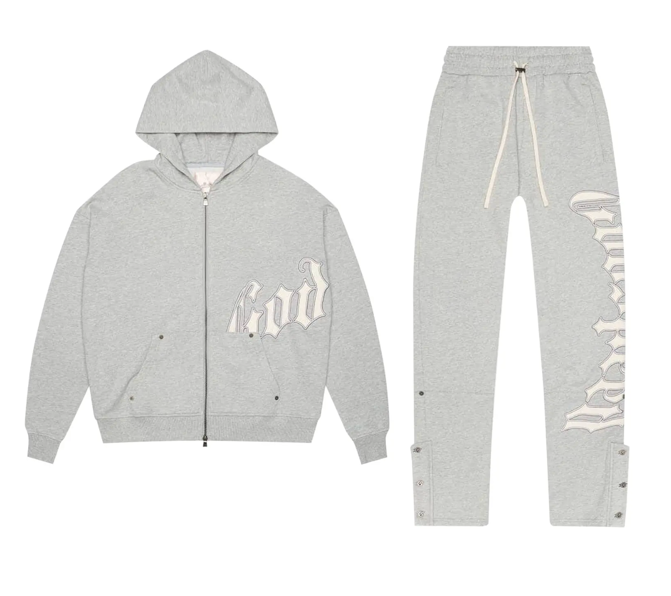 GODSPEED OG LOGO SWEATSUIT V2 HEATHER GREY