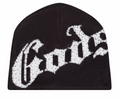 GODSPEED OG LOGO STUDDED BEANIE BLACK/WHITE