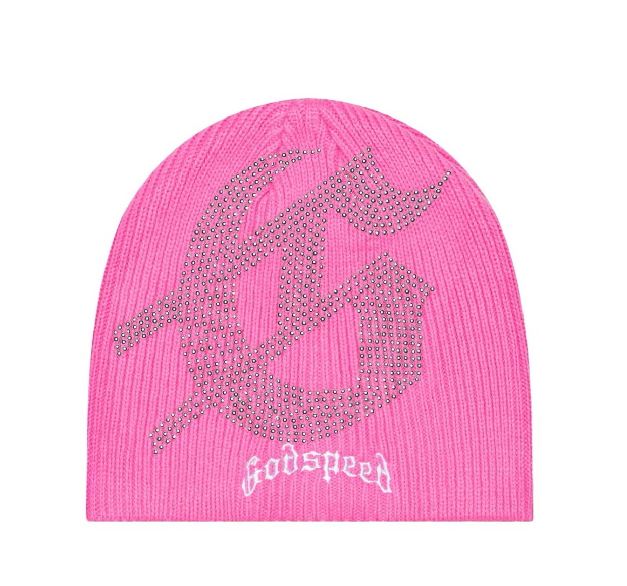 GODSPEED STUDDED BEANIE PINK