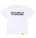 CLASSIC COUGH SYRUP TEE WHITE