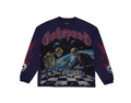GODSPEED CHECKMATE L/S TEE NAVY
