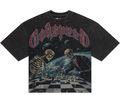 GODSPEED CHECKMATE THERMAL GREY WASHED TEE