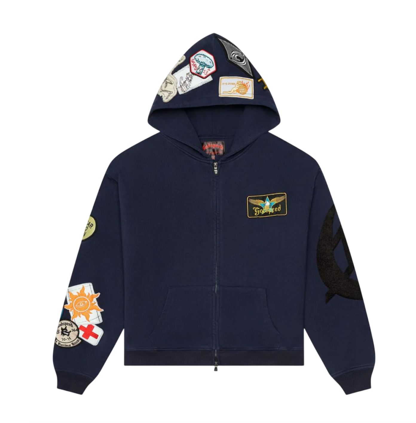 GODSPEED SQUADRON NAVY HOODIE