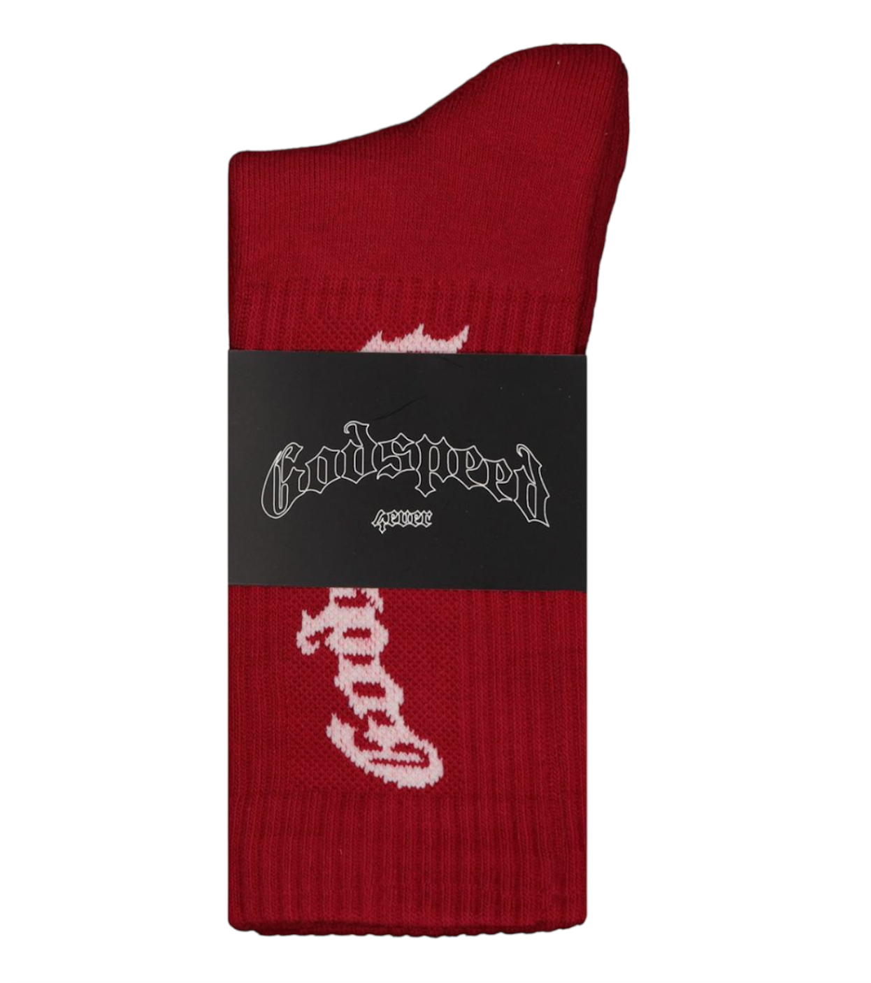 GODSPEED OG LOGO SOCK MAROON