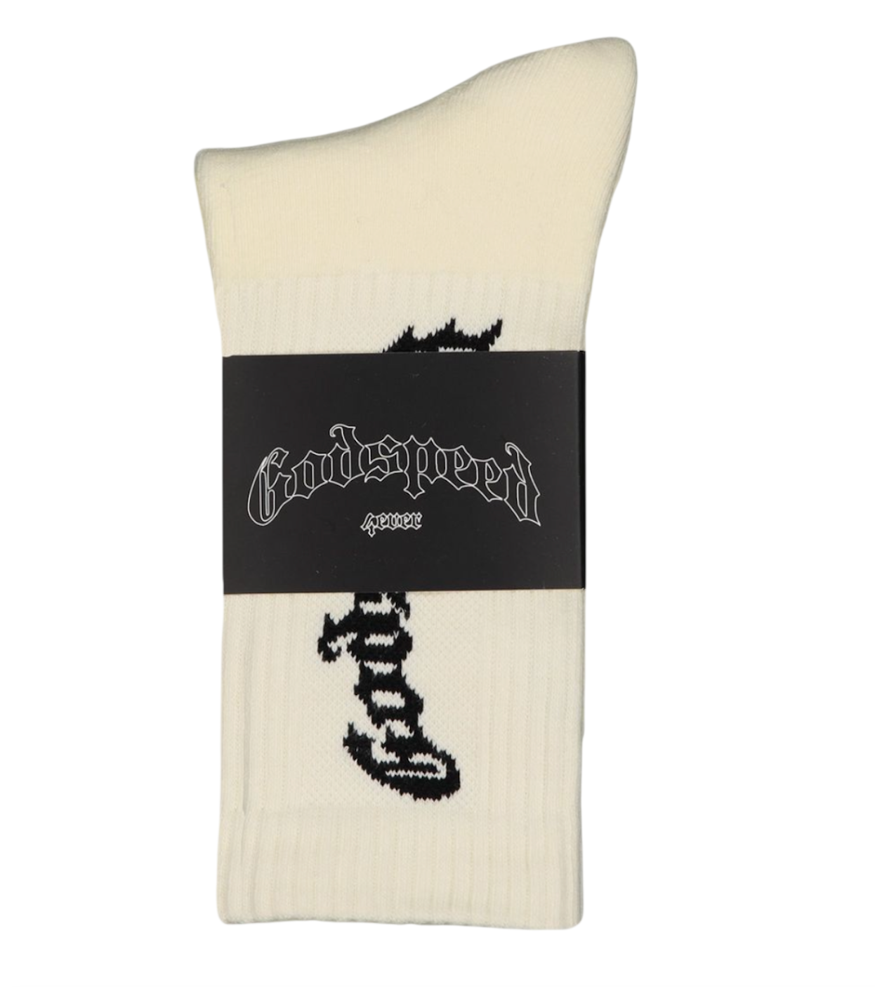 GODSPEED OG LOGO SOCK BONE