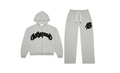 GODSPEED SYMMETRIC STUDDED GREY/BLACK SWEATSUIT
