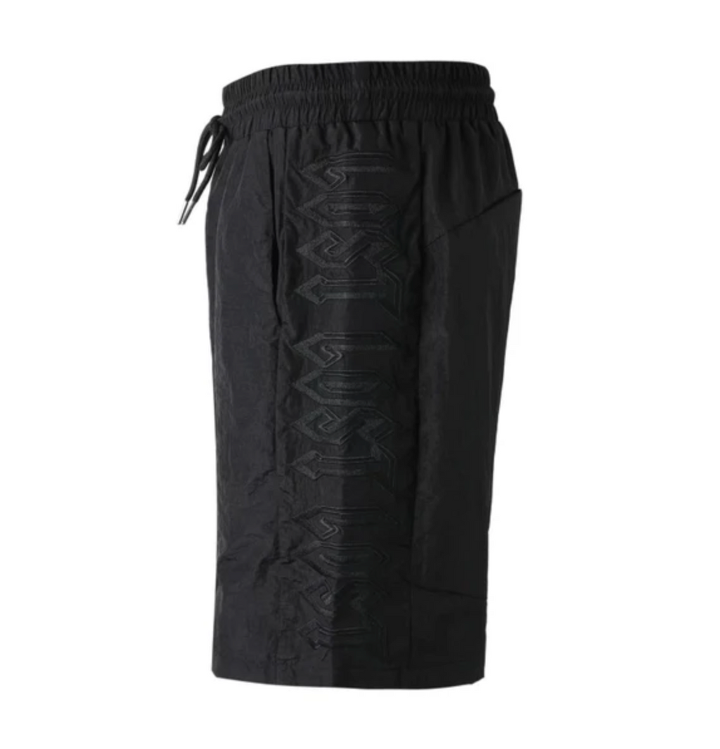LOST INTRICACY BLACK TRACK SHORTS