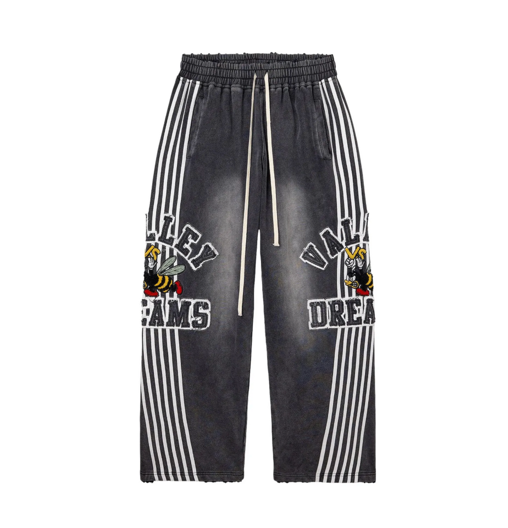 VALE FOREVER ANTHEM SWEATPANTS BLACK / WHITE