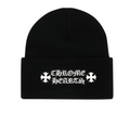 CHROME HEARTS LOGO BLACK BEANIE