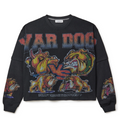 VALE FOREVER WAR DOG THERMAL BLACK LONGSLEEVE