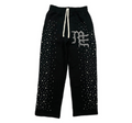 MIXED EMOTION PEARL BLACK SWEATPANTS