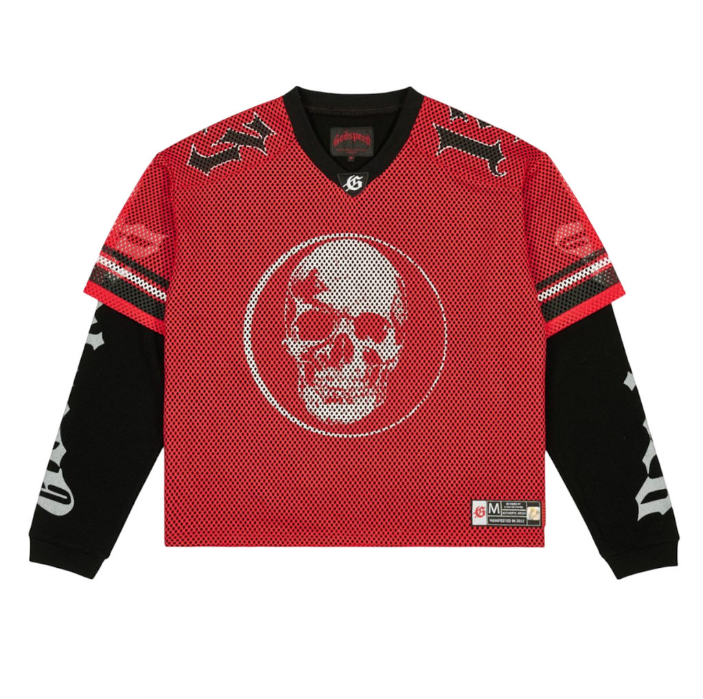 GODSPEED TD LAYERED RED JERSEY LONGSLEEVE