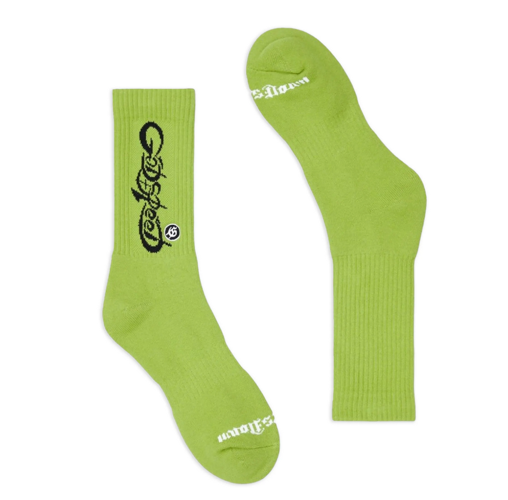 GODSPEED LIME GREEN SOCKS