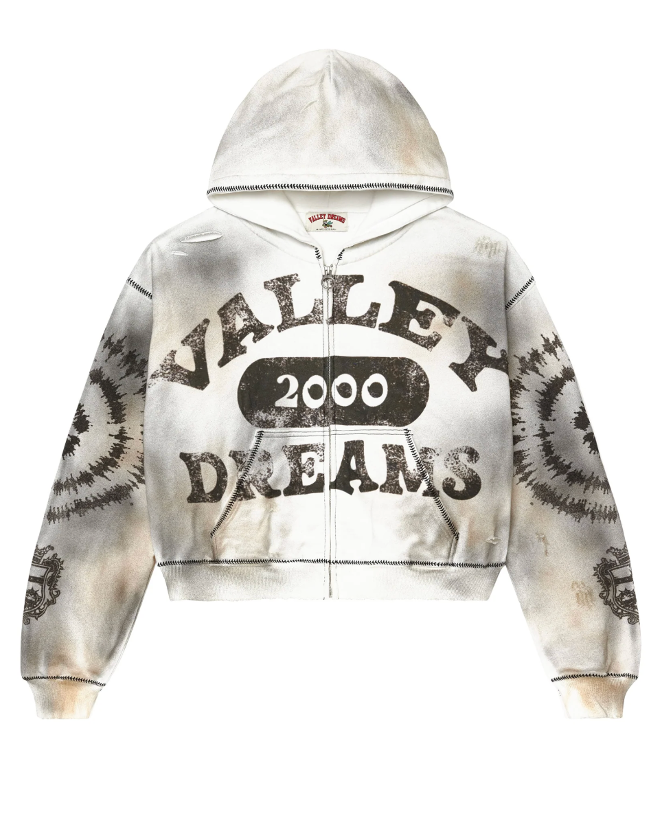 VALE FOREVER SPIRAL ZIP UP