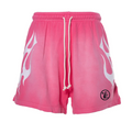 HELLSTAR FLAME PINK SHORTS