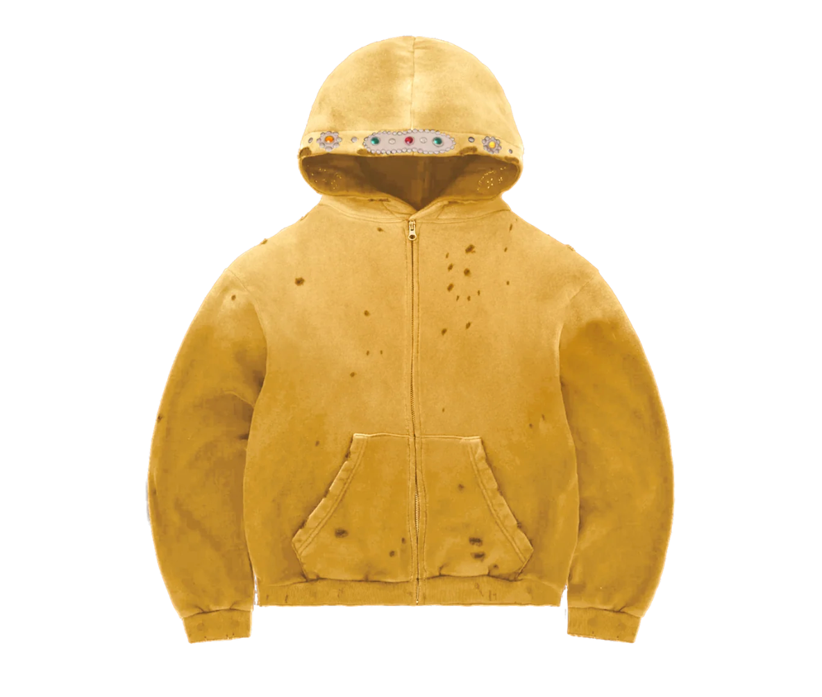 BRAVEST YELLOW SAPPHIRE ZIP UP