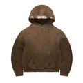 BRAVEST BROWN SAPPHIRE ZIP UP