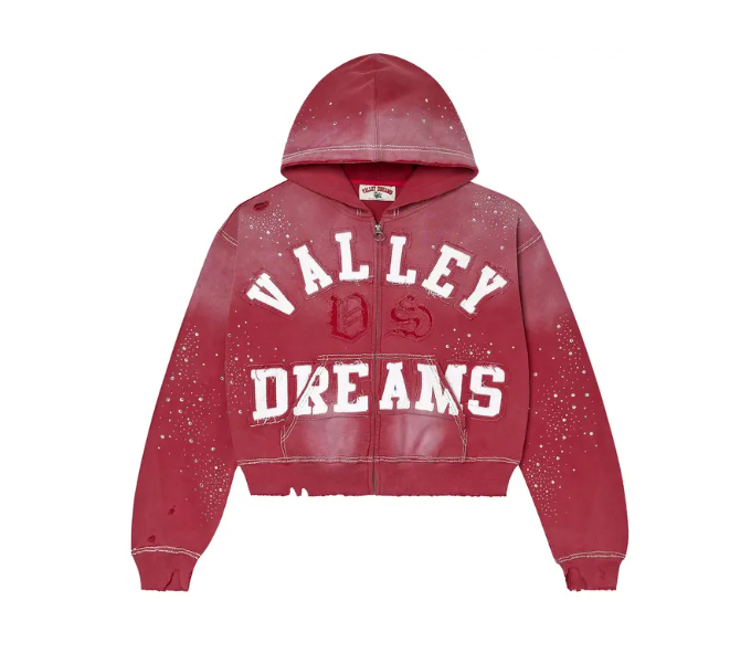 VALE FOREVER CLASSICO RED ZIP UP