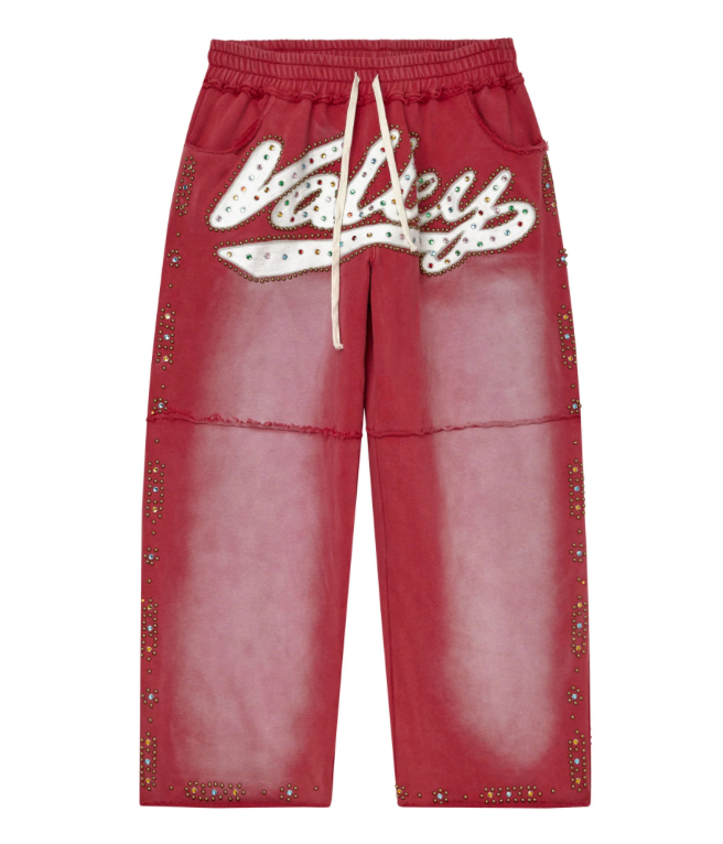 VALE FOREVER SKITTLE SWEATPANTS RED