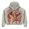 PRESTIGE ANGEL HOODIE RED