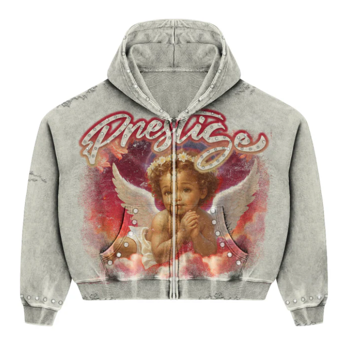 PRESTIGE ANGEL HOODIE RED