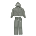 ROUGHPLAY DISTRESSED SWEATSUIT (KHAKI)