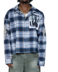 FRATERNAL BLUE DAPPER DON FLANNEL